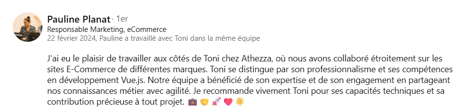 Avis Google — Athezza